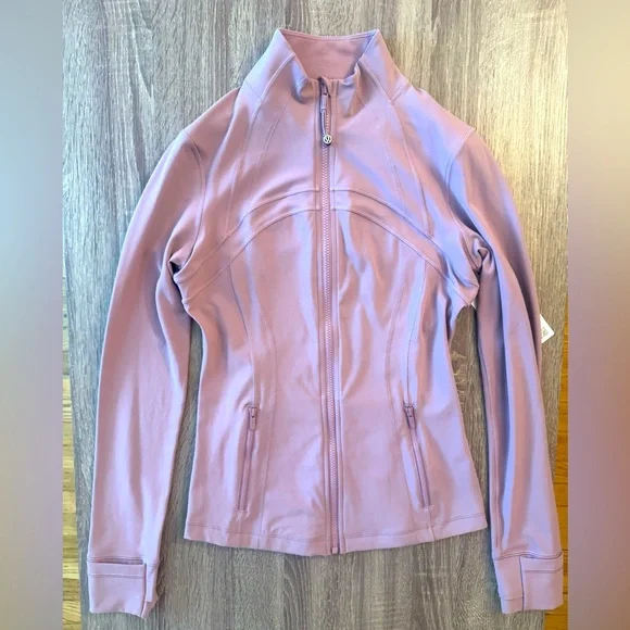 New with tags Lululemon Define Jacket Nulu. Light Purple. Lavender Lux. Size 8. - Picture 3 of 14